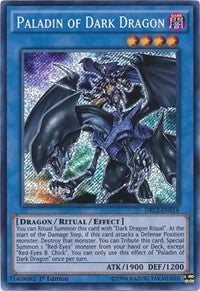 Paladin of Dark Dragon [DRL2-EN018] Secret Rare | Exor Games Bridgewater