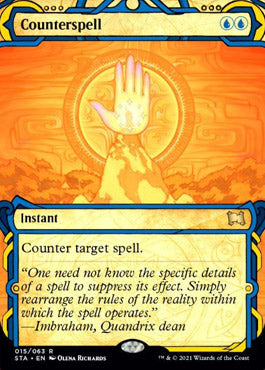 Counterspell (Etched Foil) [Strixhaven Mystical Archive] | Exor Games Bridgewater