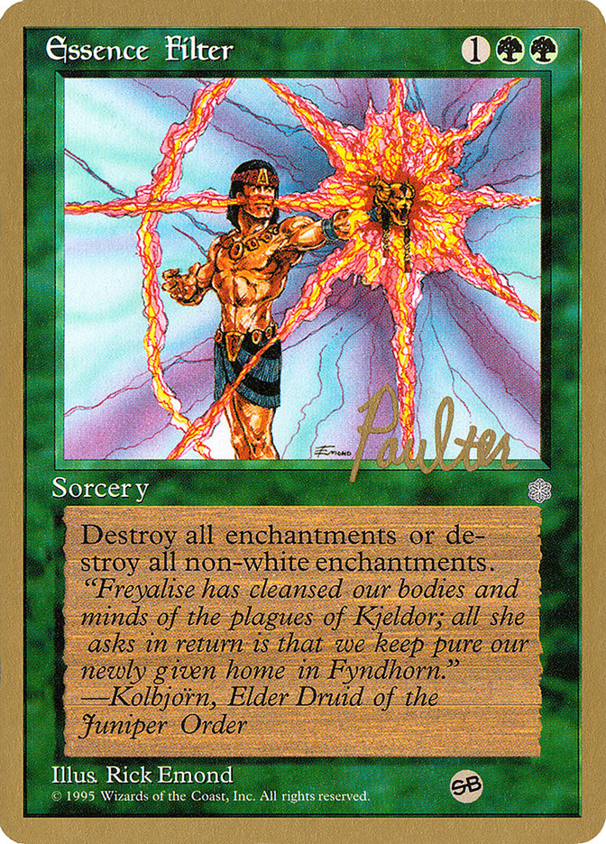 Essence Filter (Preston Poulter) (SB) [Pro Tour Collector Set] | Exor Games Bridgewater