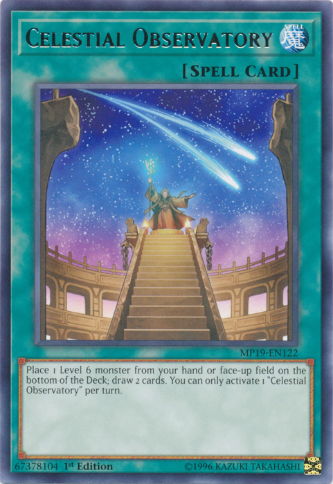 Celestial Observatory [MP19-EN122] Rare | Exor Games Bridgewater