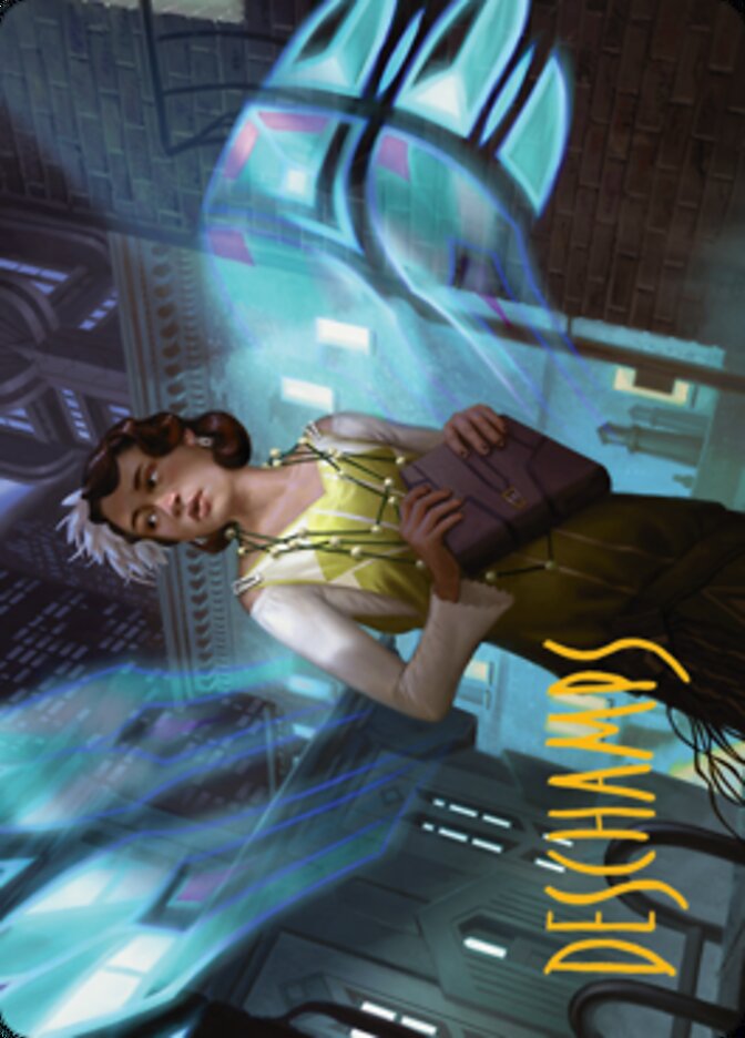 Giada, Font of Hope 1 Art Card (Gold-Stamped Signature) [Streets of New Capenna Art Series] | Exor Games Bridgewater