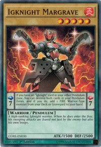 Igknight Margrave [CORE-EN030] Common | Exor Games Bridgewater