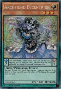 Archfiend Eccentrick [CORE-EN042] Secret Rare | Exor Games Bridgewater