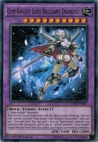 Gem-Knight Lady Brilliant Diamond [CORE-EN047] Ultra Rare | Exor Games Bridgewater