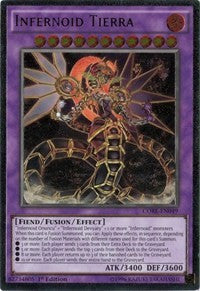 Infernoid Tierra (UTR) [CORE-EN049] Ultimate Rare | Exor Games Bridgewater