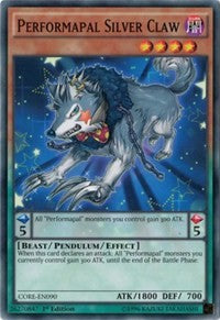 Performapal Silver Claw [CORE-EN090] Common | Exor Games Bridgewater