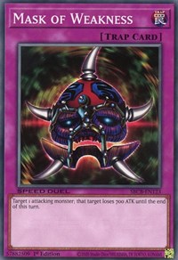 Mask of Weakness [SBCB-EN123] Common | Exor Games Bridgewater