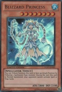 Blizzard Princess [YG07-EN001] Ultra Rare | Exor Games Bridgewater