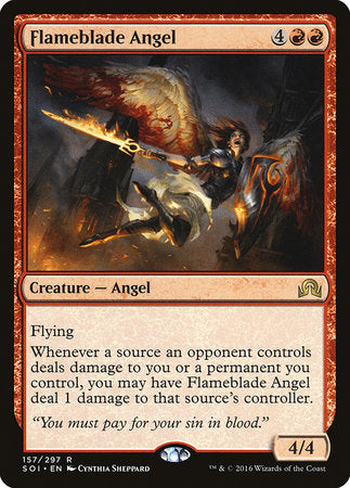 Flameblade Angel [Shadows over Innistrad] | Exor Games Bridgewater