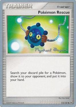 Pokemon Rescue (115/127) (Happy Luck - Mychael Bryan) [World Championships 2010] | Exor Games Bridgewater