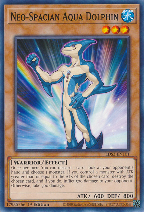 Neo-Spacian Aqua Dolphin [LDS3-EN101] Common | Exor Games Bridgewater