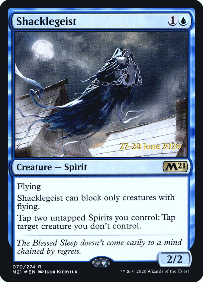 Shacklegeist  [Core Set 2021 Prerelease Promos] | Exor Games Bridgewater