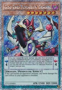 Odd-Eyes Pendulum Dragon [CT12-EN001] Secret Rare | Exor Games Bridgewater