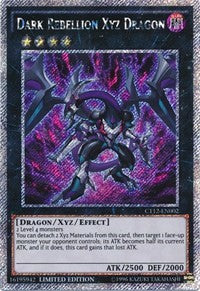 Dark Rebellion Xyz Dragon [CT12-EN002] Secret Rare | Exor Games Bridgewater