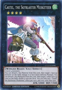 Castel, the Skyblaster Musketeer [CT12-EN006] Super Rare | Exor Games Bridgewater