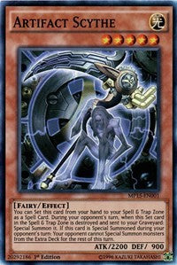 Artifact Scythe [MP15-EN001] Super Rare | Exor Games Bridgewater