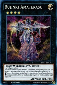 Bujinki Amaterasu [MP15-EN029] Secret Rare | Exor Games Bridgewater