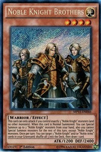 Noble Knight Brothers [MP15-EN046] Secret Rare | Exor Games Bridgewater