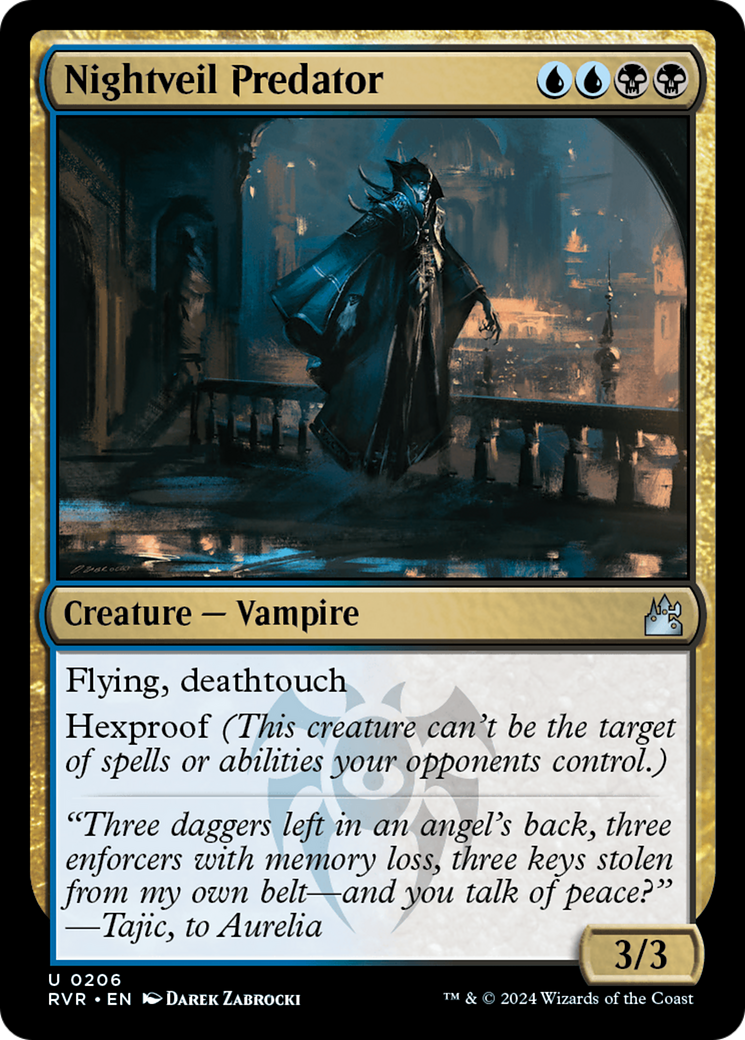 Nightveil Predator [Ravnica Remastered] | Exor Games Bridgewater