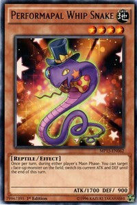 Performapal Whip Snake [MP15-EN062] Rare | Exor Games Bridgewater