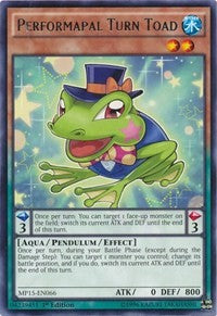 Performapal Turn Toad [MP15-EN066] Rare | Exor Games Bridgewater