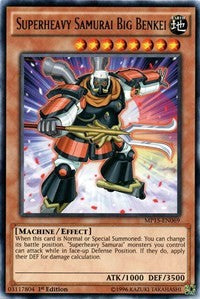 Superheavy Samurai Big Benkei [MP15-EN069] Rare | Exor Games Bridgewater
