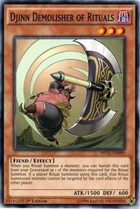 Djinn Demolisher of Rituals [MP15-EN090] Common | Exor Games Bridgewater