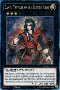 Dante, Traveler of the Burning Abyss [MP15-EN121] Secret Rare | Exor Games Bridgewater