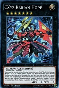 CXyz Barian Hope [MP15-EN189] Super Rare | Exor Games Bridgewater