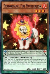 Performapal Fire Mufflerlion [MP15-EN191] Common | Exor Games Bridgewater