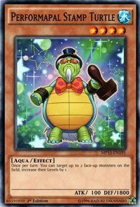 Performapal Stamp Turtle [MP15-EN195] Common | Exor Games Bridgewater