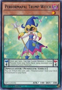 Performapal Trump Witch [MP15-EN196] Rare | Exor Games Bridgewater