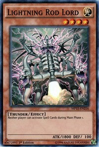 Lightning Rod Lord [MP15-EN216] Super Rare | Exor Games Bridgewater