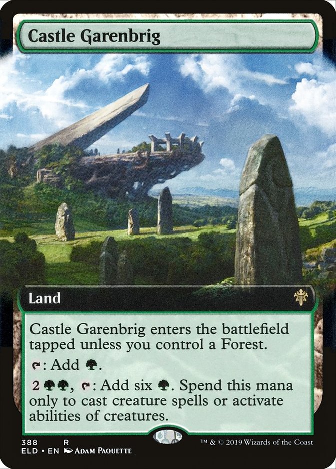 Castle Garenbrig (Extended Art) [Throne of Eldraine] | Exor Games Bridgewater