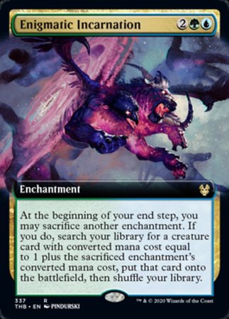 Enigmatic Incarnation (Extended Art) [Theros Beyond Death] | Exor Games Bridgewater