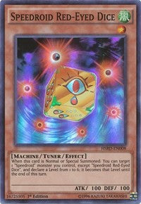 Speedroid Red-Eyed Dice [HSRD-EN008] Super Rare | Exor Games Bridgewater