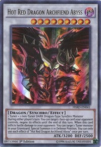 Hot Red Dragon Archfiend Abyss [HSRD-EN041] Ultra Rare | Exor Games Bridgewater