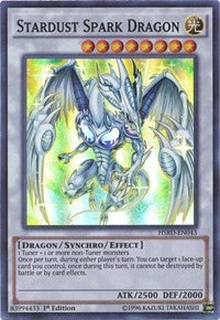 Stardust Spark Dragon [HSRD-EN043] Super Rare | Exor Games Bridgewater