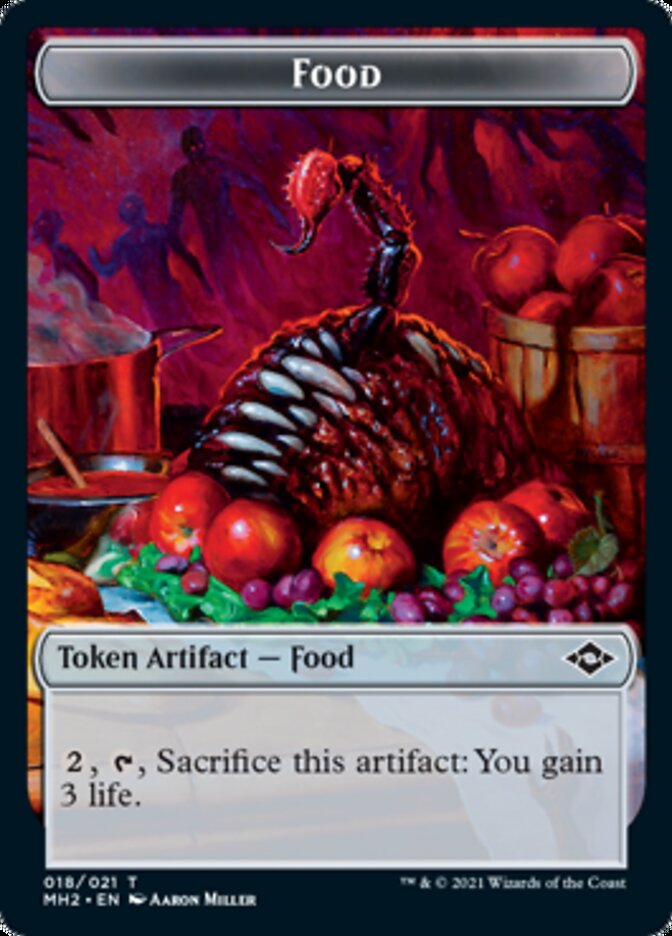 Food Token (#18) // Golem Token [Modern Horizons 2 Tokens] | Exor Games Bridgewater