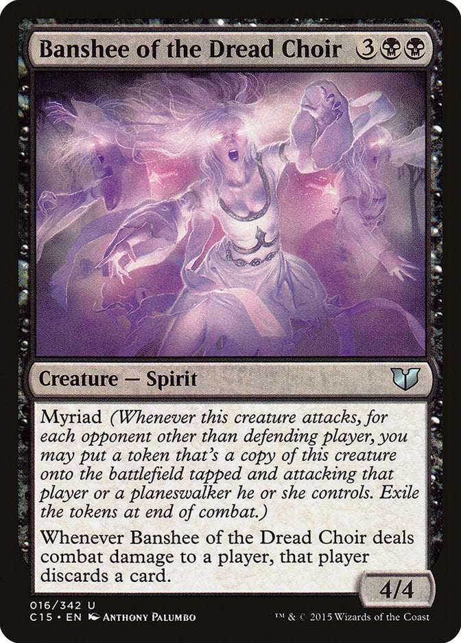 Banshee of the Dread Choir [Commander 2015] | Exor Games Bridgewater