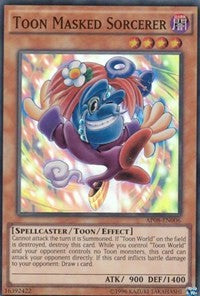 Toon Masked Sorcerer [AP08-EN006] Super Rare | Exor Games Bridgewater