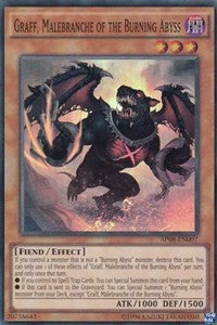 Graff, Malebranche of the Burning Abyss [AP08-EN007] Super Rare | Exor Games Bridgewater