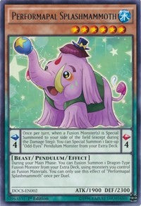 Performapal Splashmammoth [DOCS-EN002] Rare | Exor Games Bridgewater