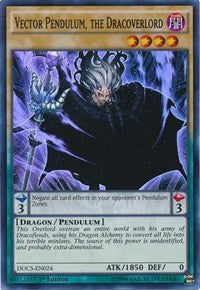 Vector Pendulum, the Dracoverlord [DOCS-EN024] Super Rare | Exor Games Bridgewater