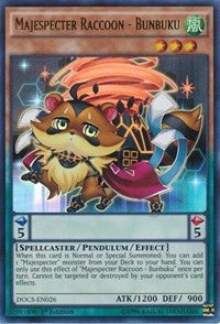 Majespecter Raccoon - Bunbuku [DOCS-EN026] Ultra Rare | Exor Games Bridgewater