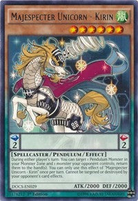 Majespecter Unicorn - Kirin [DOCS-EN029] Rare | Exor Games Bridgewater