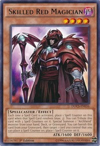 Skilled Red Magician [DOCS-EN036] Rare | Exor Games Bridgewater