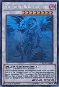 Scarlight Red Dragon Archfiend (Ghost) [DOCS-EN046] Ghost Rare | Exor Games Bridgewater