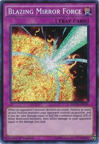 Blazing Mirror Force [DOCS-EN076] Secret Rare | Exor Games Bridgewater