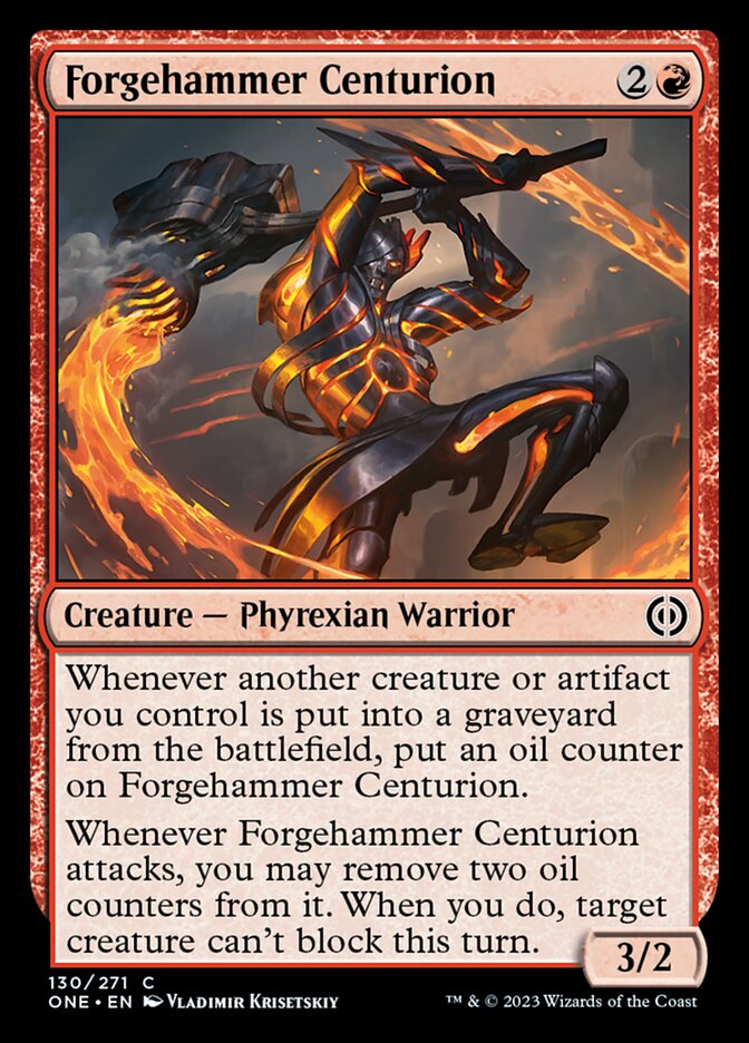 Forgehammer Centurion [Phyrexia: All Will Be One] | Exor Games Bridgewater